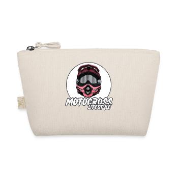 Motocross / Enduro / Freestyle mx / Dirtbike retro - Bio-Täschchen - Natur - Vorne