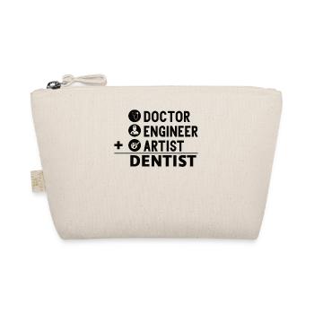 Dental Assistant Dentist Tooth - Organic Pouch - nature - Front