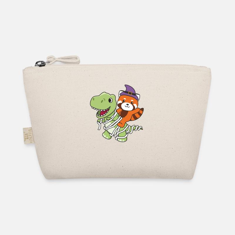 Panda Rouge Joyeux Halloween T-Rex Costume de Maman Trousse biologique
