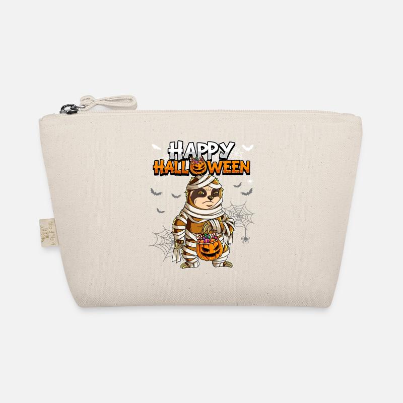 Halloween Sloth Mummy Organic Pouch