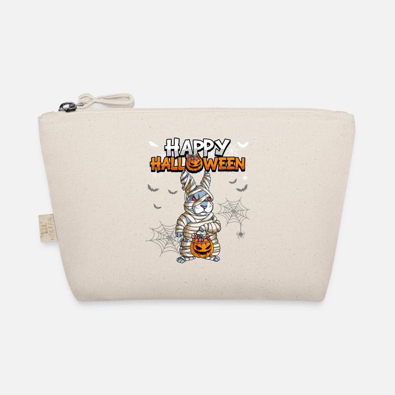 Halloween Hase Mumie Bio-Täschchen