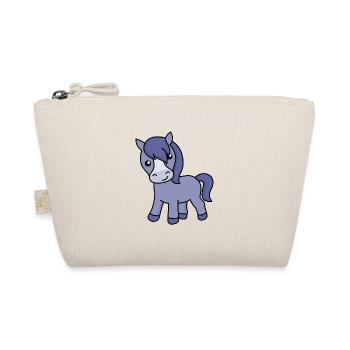 Horse Comic Animal - Organic Pouch - nature - Front
