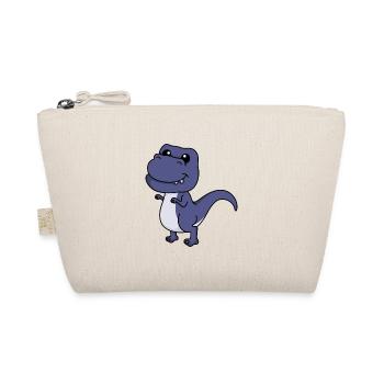 Dinosaur T-Rex Comic - Organic Pouch - nature - Front