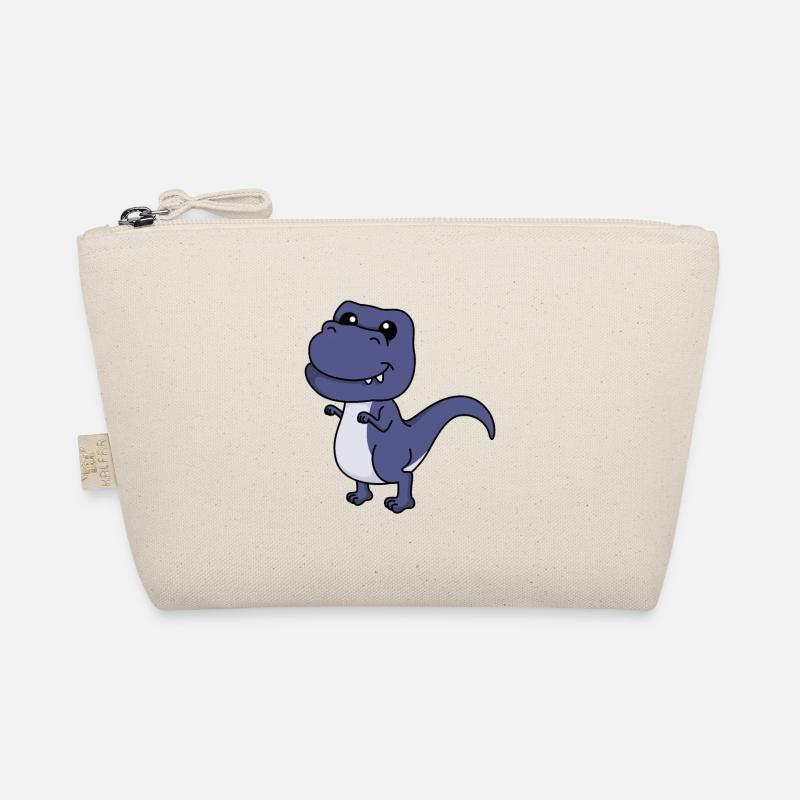 Dinosaur T-Rex Comic Organic Pouch