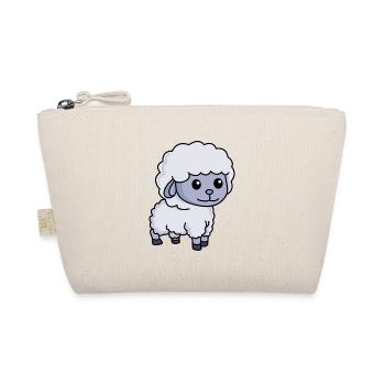 Sheep Comic Animal - Organic Pouch - nature - Front