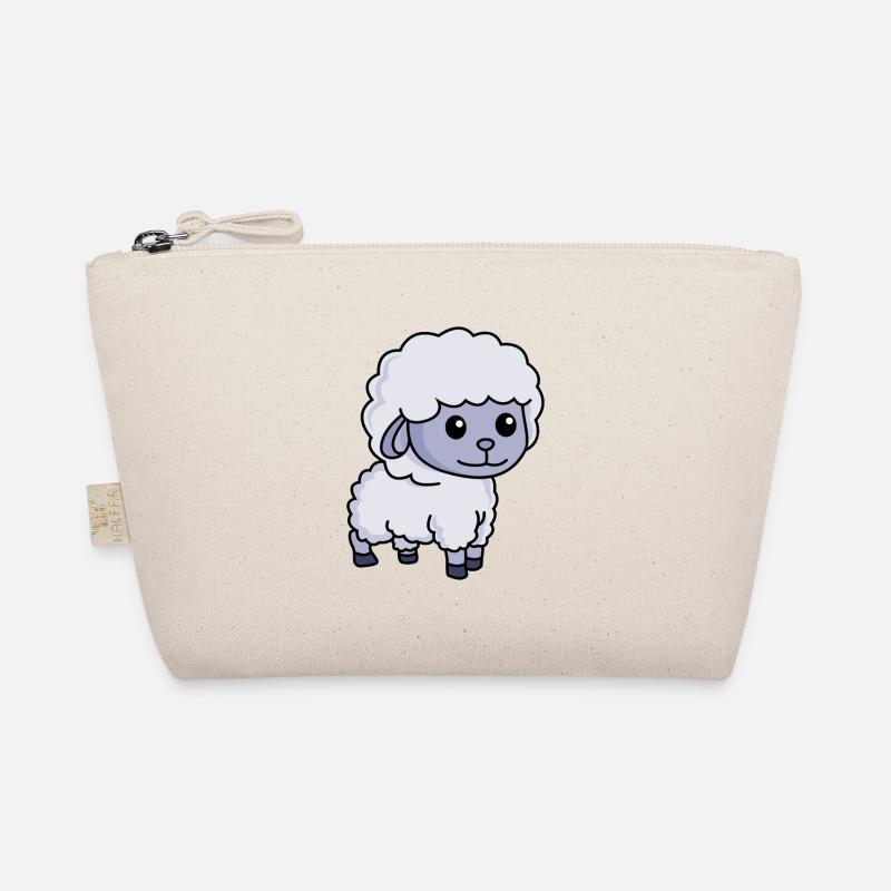 Sheep Comic Animal Organic Pouch