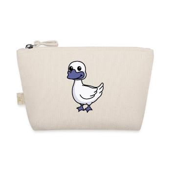 Goose Comic Animal - Organic Pouch - nature - Front