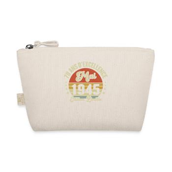 Mai 1945 78 Ans Anniversaire Vintage Idée Cadeau - Trousse biologique - nature - Devant