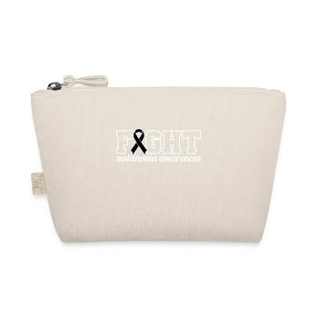 Fight Skin Cancer - Melanoma Awareness Black - Bio-Täschchen - Natur - Vorne