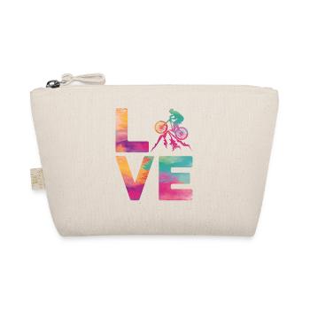 Enduro MTB Mountain Bike Riding - Organic Pouch - nature - Front