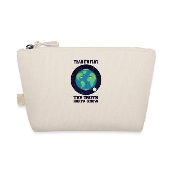 Yes, it's flat, the truth hurts, I know - Organic Pouch - nature - Front