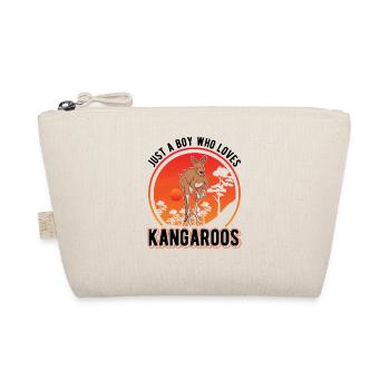 Australian Kangaroo Young Kangaroo - Organic Pouch - nature - Front