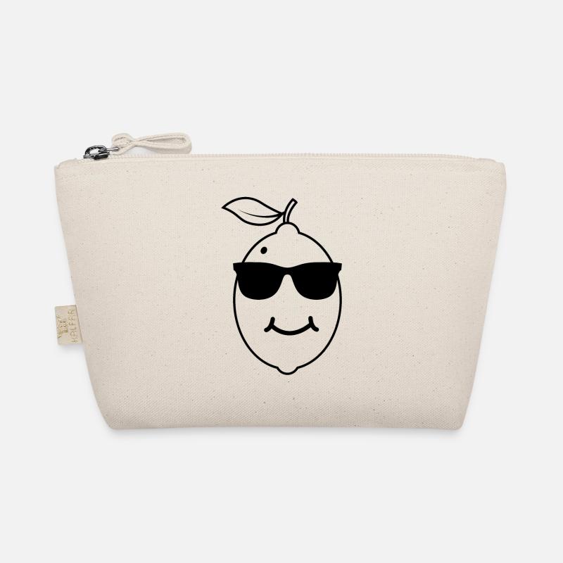 Citron souriant avec des lunettes de soleil - Drôle de fruit de citron Trousse biologique