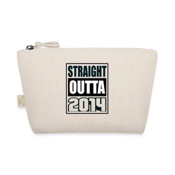 Tout droit sorti de 2014 Anniversaire 2014 Né en 2014 - Trousse biologique - nature - Devant