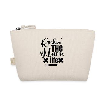 Rockin The Nurse Life - Organic Pouch - nature - Front