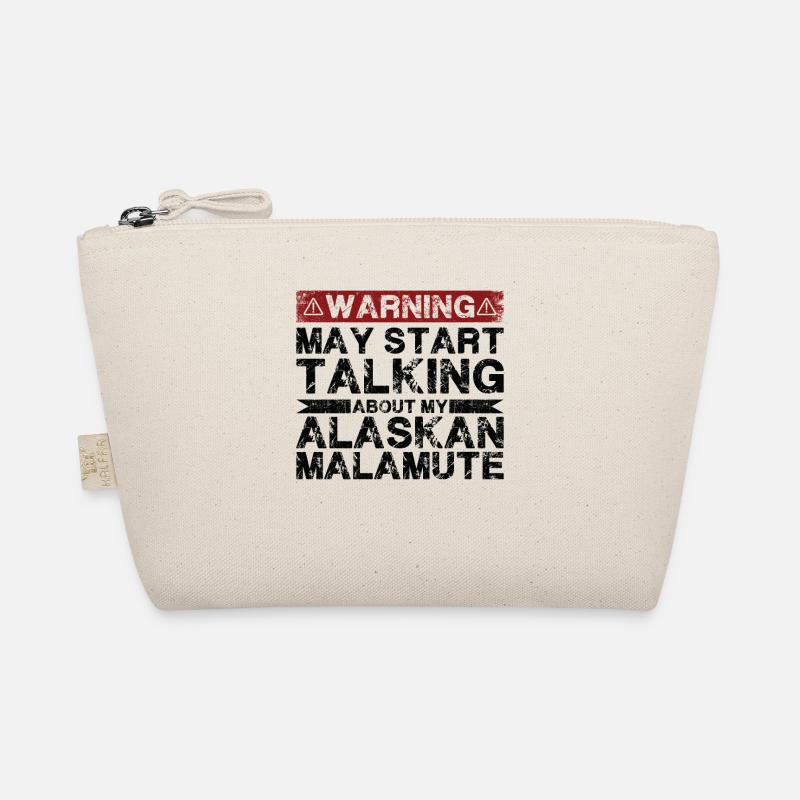 Apropos Alaskan Malamute - Bio-Täschchen - Natur