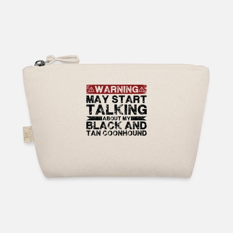 Talking about Blacks and Tan Coonhound Organic Pouch