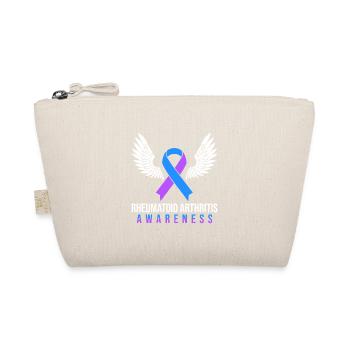 Rheumatoid Arthritis Awareness Warrior Ribbon - Bio-Täschchen - Natur - Vorne