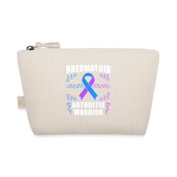 Rheumatoid Arthritis Warrior Ribbon - Bio-Täschchen - Natur - Vorne