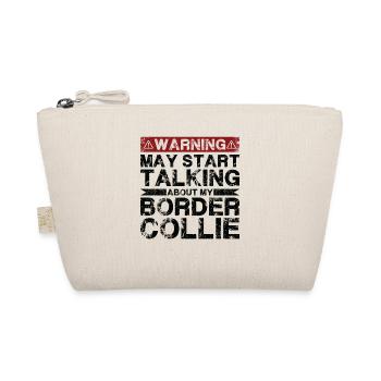 Speaking of Border Collie - Organic Pouch - nature - Front