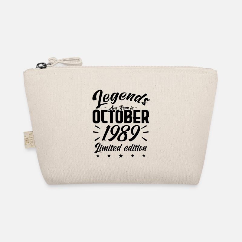LEGENDS ARE BORN IN OCTOBER 1989 anniversary gift. Trousse biologique