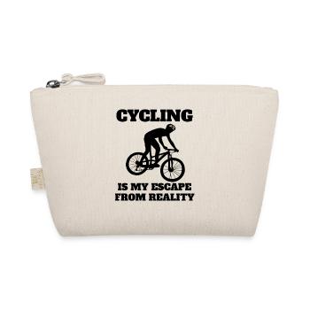 Mountain Bike Cycling Bicycle Tour Cycling - Organic Pouch - nature - Front