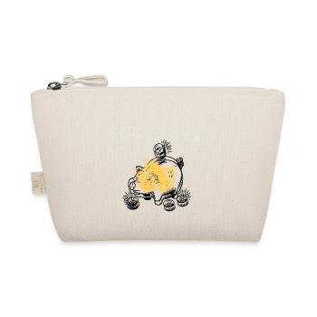 Cash & Gold Is King Cool Designs T-Shirt Present - Organic Pouch - nature - Front