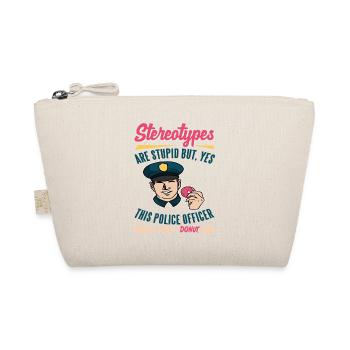 This Police Officer Would Love A Donut Now Present - Bio-Täschchen - Natur - Vorne