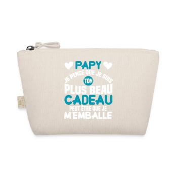 Papy ton plus beau cadeau cadeau grand père - Trousse biologique - nature - Devant