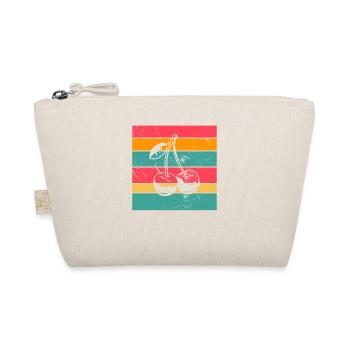 Cherry Fruit Lover Retro Healthy Idée cadeau - Trousse biologique - nature - Devant