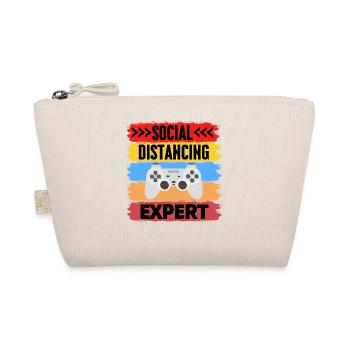 Expert en distanciation sociale chemise de jeu amusante - Trousse biologique - nature - Devant