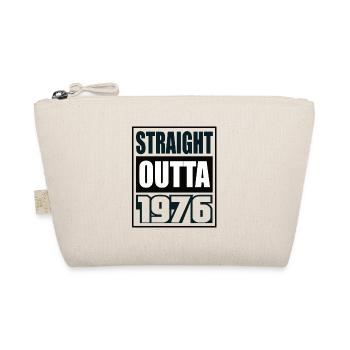 Straight Outta 1976 Birthday 1976 Born 1976 - Organic Pouch - nature - Front