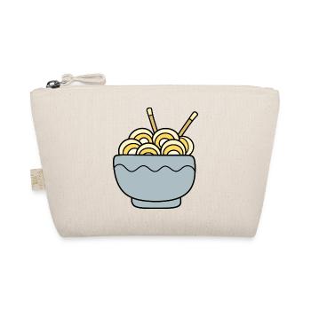 Ramen Noodles Kawaii Japan Cuisine - Organic Pouch - nature - Front