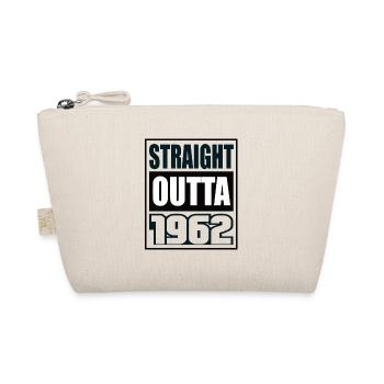 Straight Outta 1962 Birthday 1962 Born 1962 - Organic Pouch - nature - Front