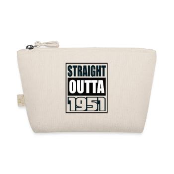 Straight Outta 1951 Birthday 1951 Born 1951 - Organic Pouch - nature - Front