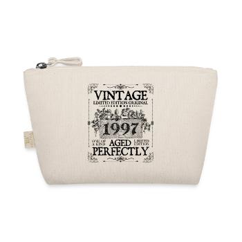 1997 | Vintage Perfekt gealtert seit 1997 Geburtstag - Bio-Täschchen - Natur - Vorne