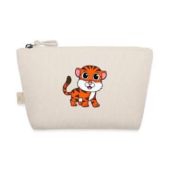 Tiger - Bio-Täschchen - Natur - Vorne