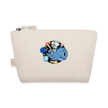 Astronaut in space with a whale - Organic Pouch - nature - Front
