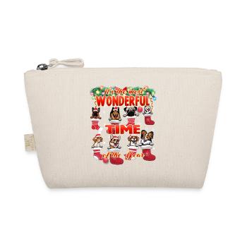 Merveilleux chiens Célébration de Noël Famille - Trousse biologique - nature - Devant