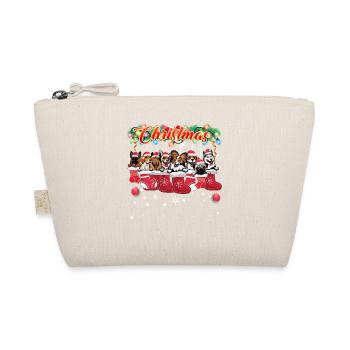 Chiens mignons et câlins de Noël - Trousse biologique - nature - Devant
