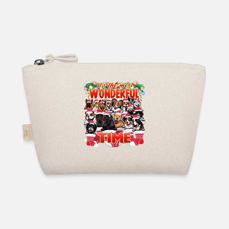 Assorted Dog Breeds - Cute Dogs Christmas Organic Pouch