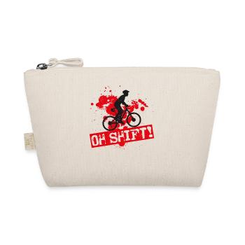 Enduro MTB Mountain Bike Riding - Organic Pouch - nature - Front