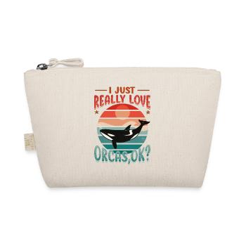 Orca Whale, I love orcas, really. - Organic Pouch - nature - Front