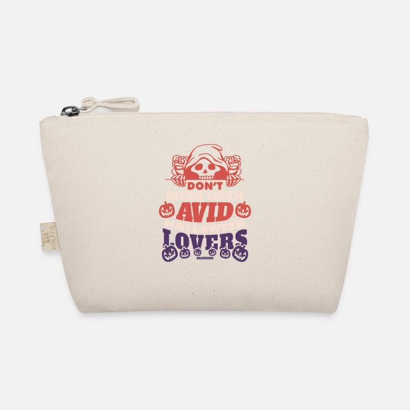 Skeleton Halloween funny saying Organic Pouch