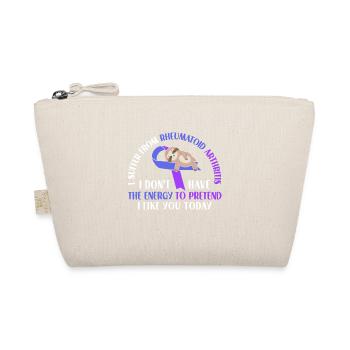 I Suffer From Rheumatoid Arthritis Energy Sloth - Bio-Täschchen - Natur - Vorne
