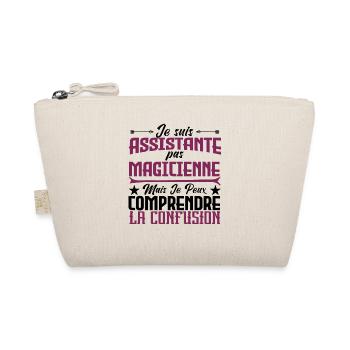 je suis Assistante pas magicienne. - Trousse biologique - nature - Devant