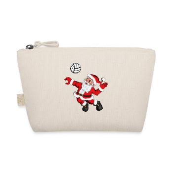 Noël Noël Noël Temps Volleyball Motif - Trousse biologique - nature - Devant