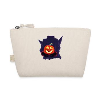 Halloween Pumpkin Monster Costume - Organic Pouch - nature - Front