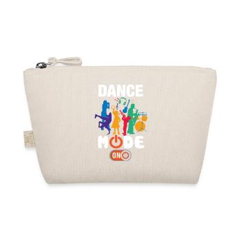 Funny Dance Mode On - Organic Pouch - nature - Front