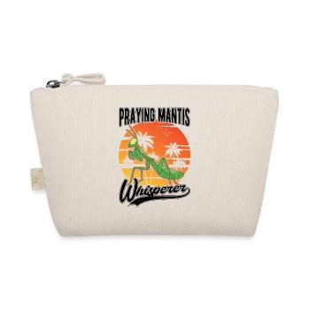 Praying Mantis Whisperer Manti's Mantis - Organic Pouch - nature - Front